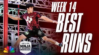 Top 5 Runs from Stage 3 and Stage 4  American Ninja Warrior  NBC [upl. by Eihctir570]