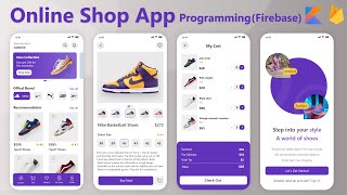 Online Shop Android Studio Project Kotlin MVVM amp Firebase  Ecommerce Programming [upl. by Annoid77]