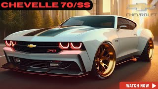 Modern Touches 2025 Chevrolet Chevelle 70SS Reveal  THIS IS AMAZING [upl. by Larrej]