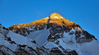 Live The breathtaking natural view of alpenglow on Mt Qomolangma [upl. by Eichman736]