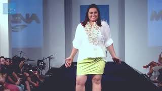 Moda Plus Size Milanina Verão 2013  FWPS YouTube [upl. by Weisler610]