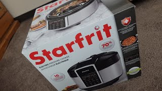 Starfrit Electric Pressure Cooker [upl. by Learsi]