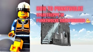 How to Punktwolke  Stahltreppe in Punktwolke konstruieren 💪 [upl. by Forester]