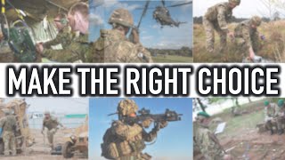 select the best BRITISH ARMY job role for YOU  all roles explained [upl. by Langille]