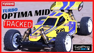 Kyosho 2022 rerelease Optima Mid tested  Sydneys CASSO race track [upl. by Constantia]