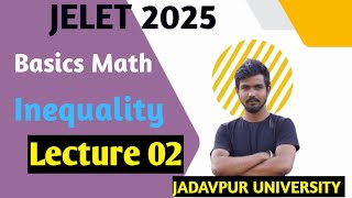 basics math  ineualities lecture 02 jelet 2025 [upl. by Rebliw441]