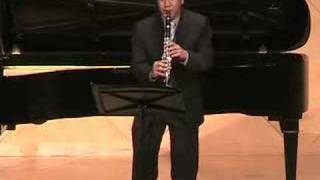 Rachmaninoff Vocalise on clarinet [upl. by Abekam]