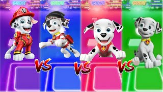 Paw Patrol Ryder  Ryder 🆚 Ryder 🆚 Ryder 🆚 Ryder  Paw Patrol 🎶 Tiles Hop EDM Rush [upl. by Olegnaed]