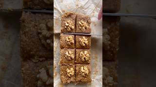 🎄 Tag 1020🎄Walnuss  Lebkuchen  Brownies shorts shortsfood rezepte easyrecipes healthy [upl. by Aniar]