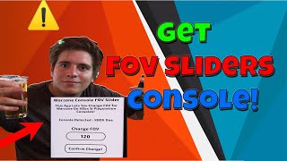 How To Get FOV Sliders On Warzone Console Xbox OnePS4PS5 120 Field Of View In Warzone Console [upl. by Ellebana]