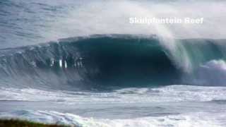 South Africa Surfing  West Coast Breaks  Part 1 [upl. by Airitac]