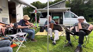 Music sessions at Cleckheaton Folk Festival July 2024 [upl. by Marlee]