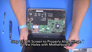 ASUS Chromebook C202XA Motherboard Replacement [upl. by Akim]