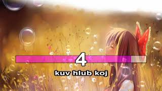 Puas Nco Kev Sib Hlub Instrumental  Lyrics  Maiv Muas [upl. by Ricard]