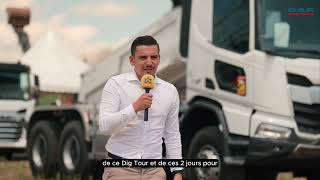 Présentation DAF TRUCKS  Le Dig Tour 2024 [upl. by Enak]