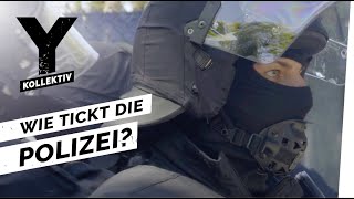 Polizeieinsatz im Fußball  Unterwegs mit der Bereitschaftspolizei [upl. by Pachston]