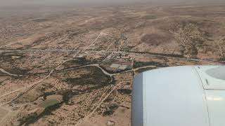 Landing at HGA Hargeisa Somaliland 2023 Video 1 [upl. by Irrep]