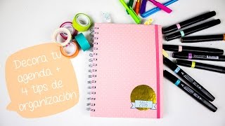 7 ideas para decorar tu agenda  4 tips de organización BigCrafts [upl. by Mcnamee]