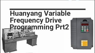 VFD Running a big 7 12hp motor on a Clausing 1500 lathe Pt 2 Wiring and programming [upl. by Yllak]