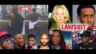 Reading Over New Diddy Lawsuit Documents  Camron Charlamagne tha God  Joe Budden 50Cent [upl. by Korb]