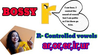 BOSSY R  How to teach R Controlled vowels  RControlled vowels  arorerir amp ur [upl. by Aiouqes278]