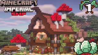 IMPERIAL SMP  A New Starter House amp DIAMONDS  Minecraft Lets Play Episode 1 [upl. by Esemaj]