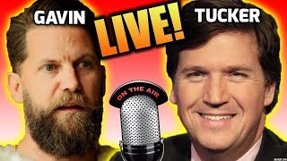 Tucker Carlson Live Interview With Gavin McInnes [upl. by Lynad]