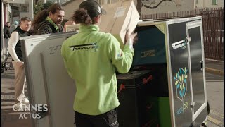 Transcan EcoCity expert en logistique urbaine durable sinstalle à Cannes [upl. by Farlay238]