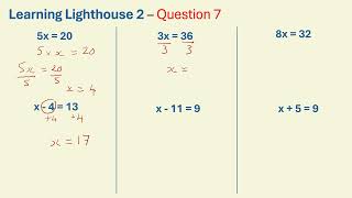 Learning Lighthouses 2024 LL2 Q7 [upl. by Rothwell]