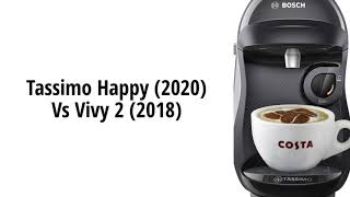 Bosch Tassimo Happy Machine vs Vivy 2 [upl. by Heringer]