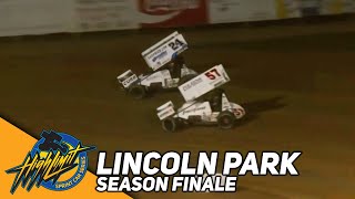 Larson vs Rico For The Championship  2023 High Limit Sprints at Lincoln Park Speedway [upl. by Stedmann]