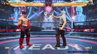 Tekken 8  Aggressive Jin Vs Crazy Victor Player [upl. by Helenka]