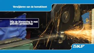 SKF  Montageprocedure van de nieuwe homokineet VKJA 3867 Toyota Avensis 18 [upl. by Chancellor]