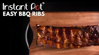 Instant Pot BBQ Ribs Recipe [upl. by Asenev]