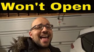 Garage Door Wont OpenCommon Causes And Easy Fixes [upl. by Pren]