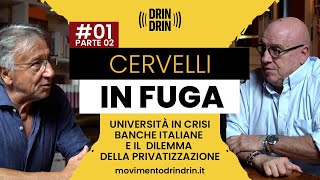 Cervelli in fuga università in crisi banche italiane e il dilemma delle privatizzazioni [upl. by Ateloj11]