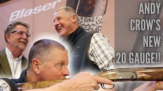 ANDY CROW GOES 20  NEW BLASER F16 GAME 20 GAUGE  DOES ANDY LIKE IT [upl. by Nahgaem]