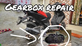 Gear Box Noise Fixed Aprilia SR 150 160  storm carbon  All Scooter [upl. by Ardnot]