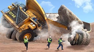 Idiotas Peligrosos en el Trabajo Accidentes de Camiones Extremos y Equipos Pesados [upl. by Desdamonna]