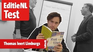 Jij bent mijn sjattepoemel Thomas leert Limburgs  EDITIE NL [upl. by Adnoryt]