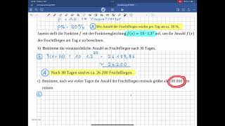 ZP Mathe NRW 2024 Sek1 Teil 2 [upl. by Edurtreg]