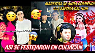 MARKITOS TOYS EN EL CUMPLEAÑOS DE LA ESPOSA DEL NINI EN CULIACAN ASÍ FESTEJÓ  LOS TOYS [upl. by Inatsed]