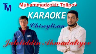 Jaloliddin Ahmadaliyev  Chiroylisan Karaoke version  Жалолиддин Ахмадалиев  Чиройлисан Караоке [upl. by Iaht]