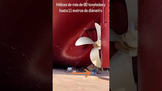 Hélice propeller barcos ships vessel propeller construccion construction ingenieria [upl. by Primaveria]