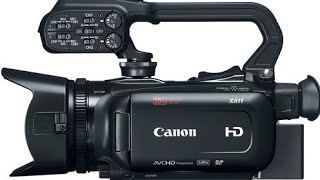 Canon XA11 Compact Full HD Professional Camcorder with HDMI  Composite Output Unboxing and overview [upl. by Watt968]