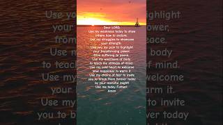 this prayer to God could change your life🙏 today shorts [upl. by Ikkiv311]