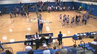 WHS girls volleyball vs Walkersville [upl. by Tiertza]