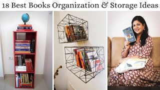 18 Best Books Organization amp Storage Ideas  Creative Books Storage Ideas [upl. by Erdnua]