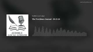 The Providence Journal  102324 [upl. by Hsirrap]