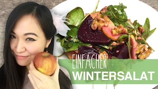 REZEPT Wintersalat mit Avocado und Rote Beete [upl. by Elora]